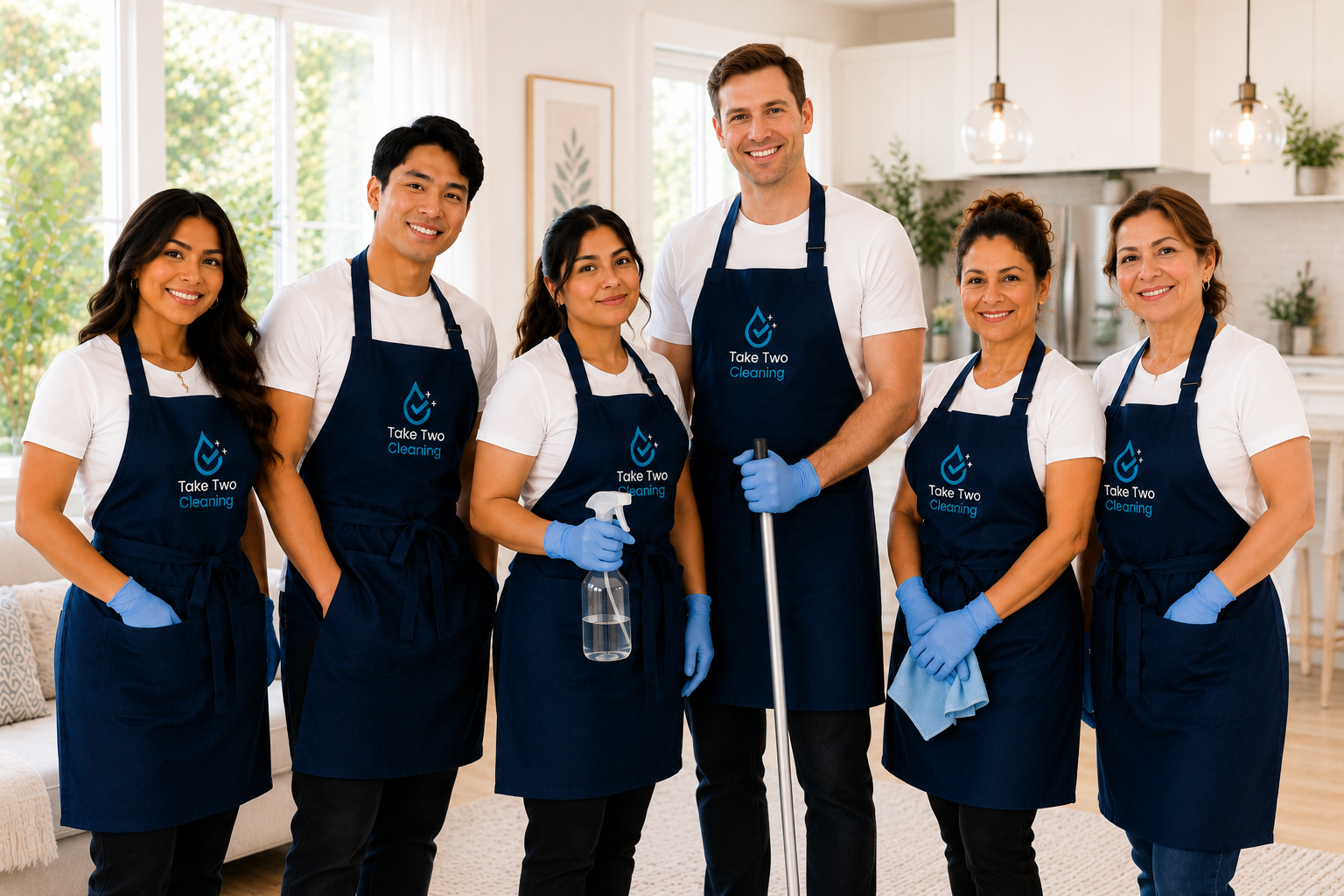 Take Two Cleaning team